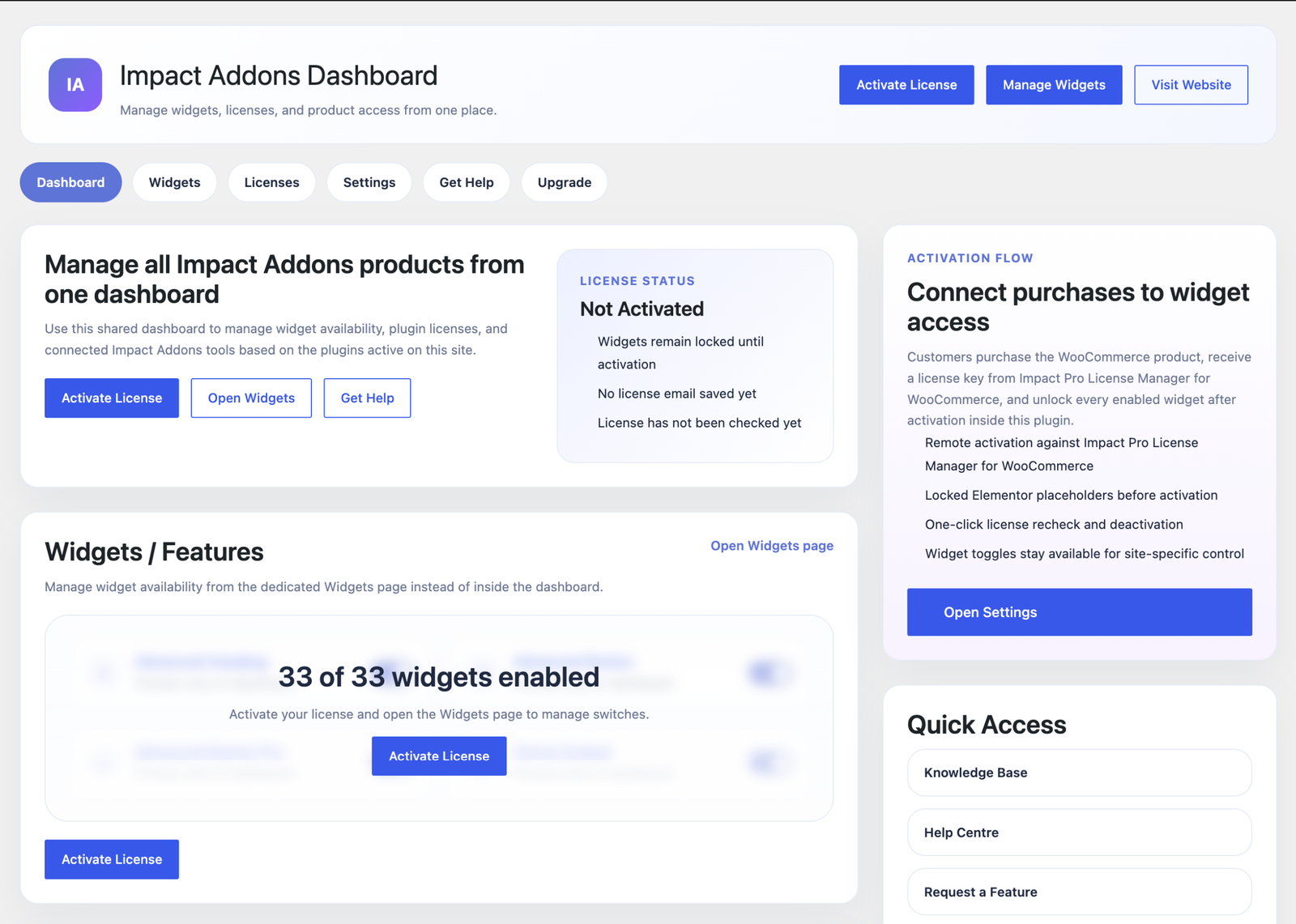 Impact Pro Widgets for Elementor