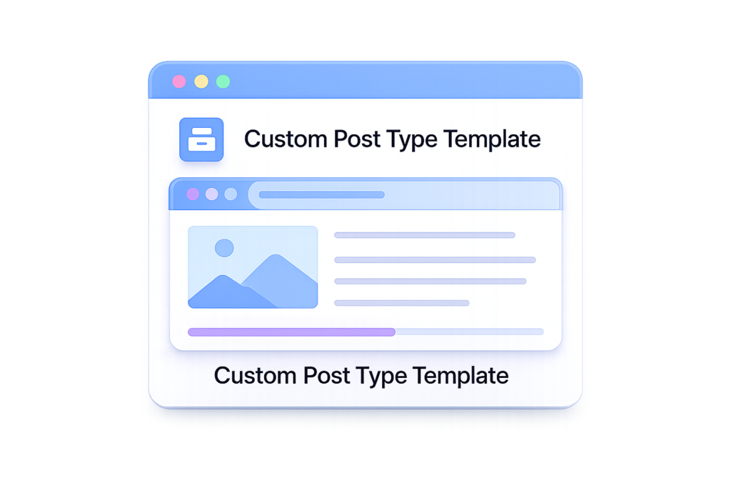 Custom Post Type Template Builder