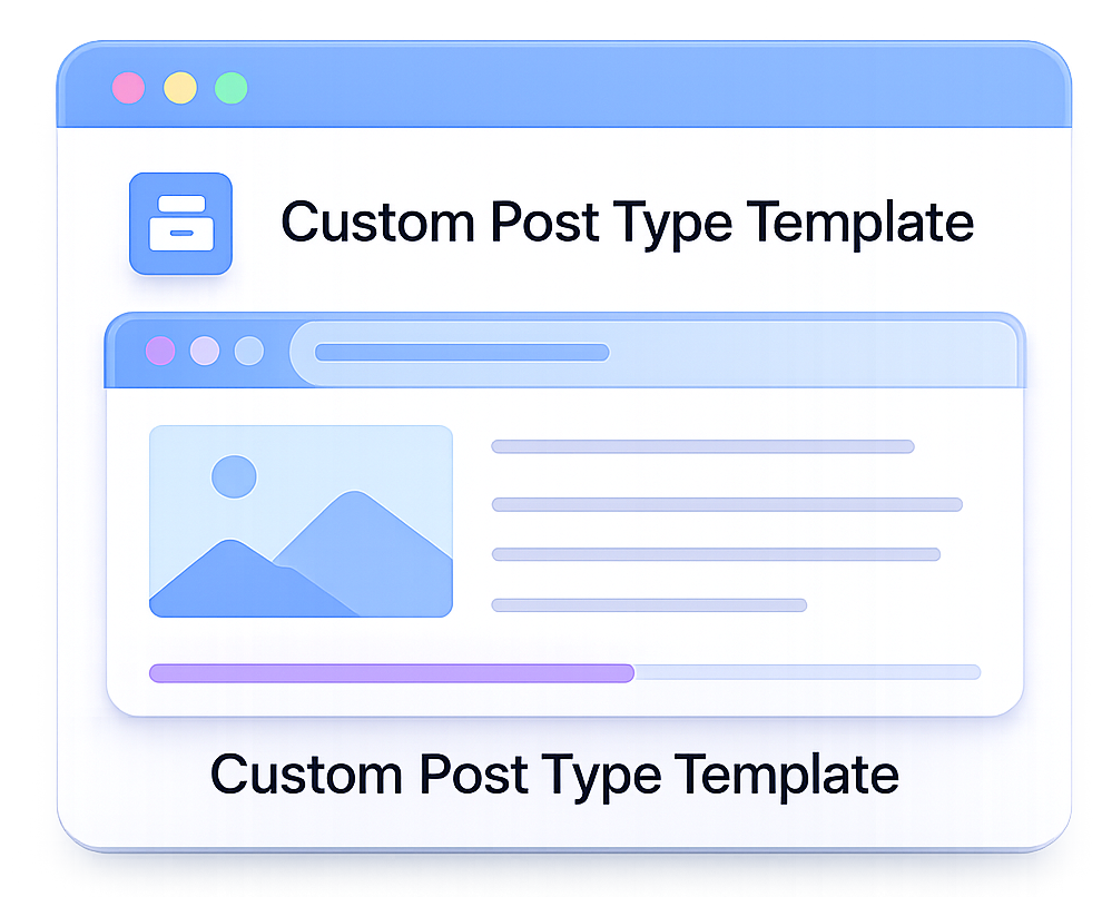 Custom Post Type Template Builder